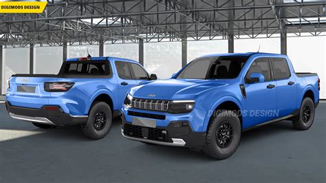 2024 Jeep Comanche Gets Virtually Revived as a Four-Door ‘XLT’ Compact ...