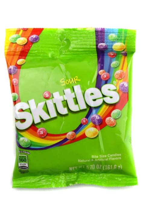 Sour Skittles 5.7oz 6 Pack