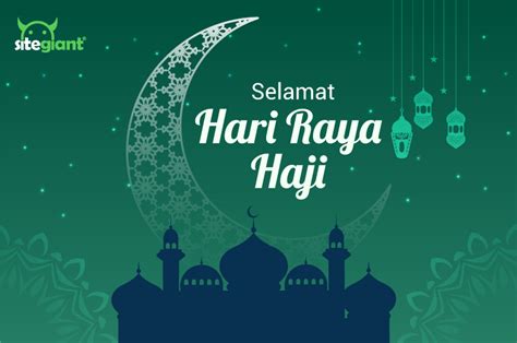 Holiday Announcement for Hari Raya Haji | SiteGiant