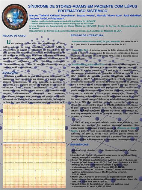 (PDF) STOKES-ADAMS SYNDROME IN A PATIENT WITH SYSTEMIC LUPUS ERYTHEMATOSUS