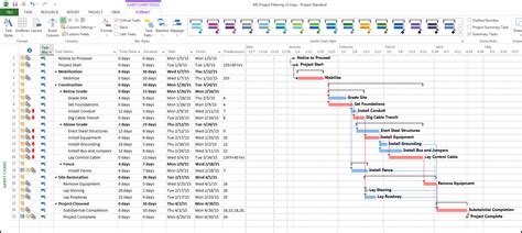 Microsoft Project Print To PDF Options Explored