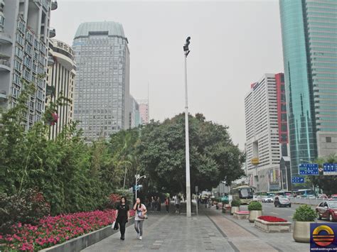 Shenzhen - Luohu District, Shennan Boulevard, Shun Hing Square, KK100 ...