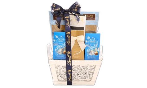 Lindt Gourmet Chocolate Gift Baskets (3-, 6-, or 8-Piece) | Groupon