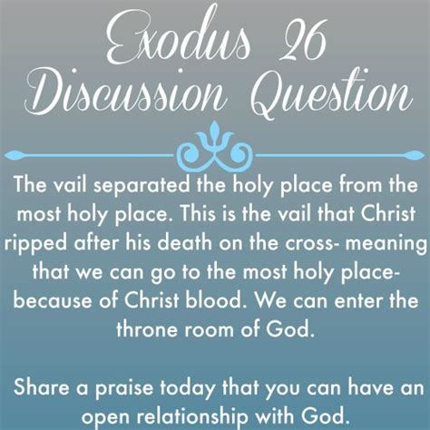 Exodus 26 - Women Living Well