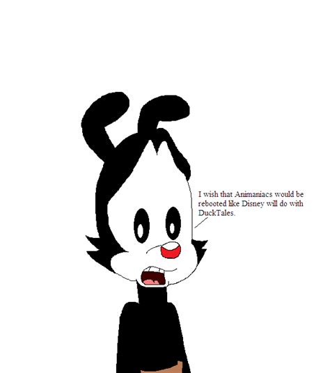 Yakko talks about Animaniacs reboot by MarcosPower1996 on DeviantArt