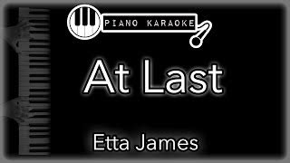 At Last - Etta James - Piano Karaoke Instrumental Chords - ChordU