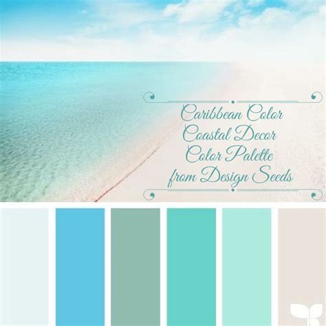 Beach Color Palettes, Decor Color Palette, Theme Color, Beach Cottage Style, Beach House Decor ...