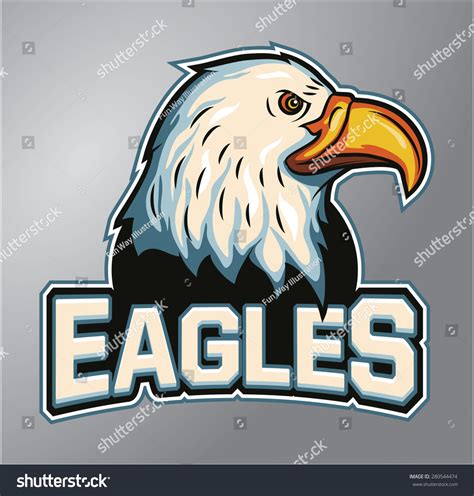 Eagles Mascot Stock Vector (Royalty Free) 280544474 | Shutterstock