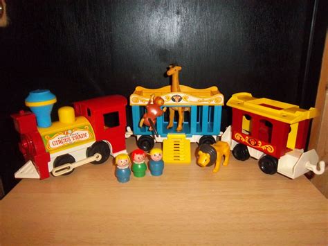 Vintage Fisher-Price CIRCUS TRAIN & ANIMALS by JennsHiddenJems | Vintage fisher price, Fisher ...