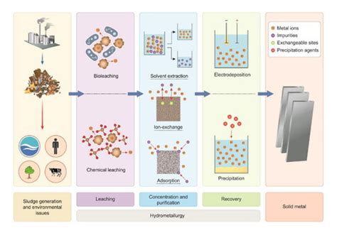 Hydrometallurgical processes for heavy metals recovery from industrial ...