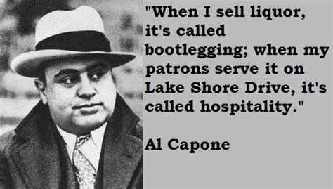 Famous Quotes by Al Capone - Crime in the 20's