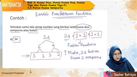 Contoh Nombor Kuasa Dua Sempurna - Buku Teks Matematik Ting 1 Bab 3 Membalik Buku Halaman 1 28 ...