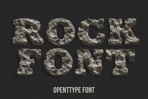 Rock Font | Fonts ~ Creative Market