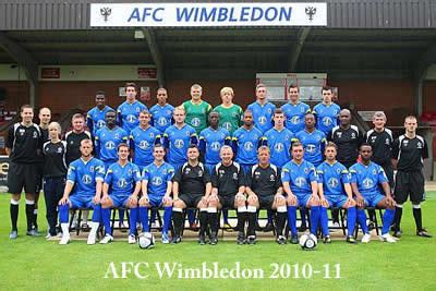 AFC Wimbledon - Historical Football Kits