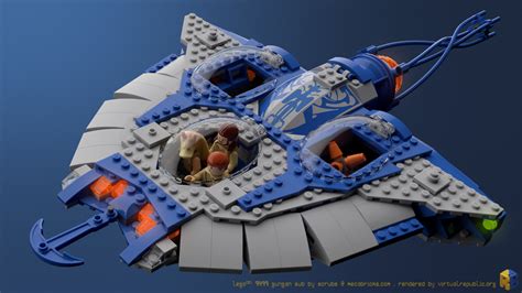 ArtStation - LEGO® 9499 Gungan Sub