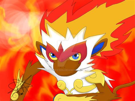 Mega Infernape by Scarffinn on DeviantArt