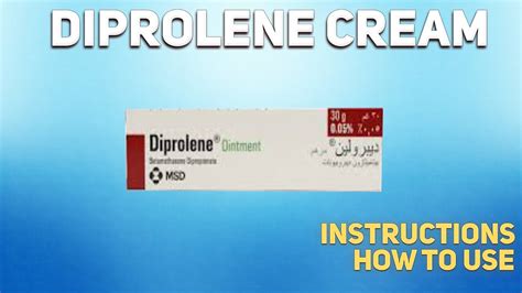 Diprolene Cream how to use: Uses, Dosage, Side Effects, Contraindications - YouTube