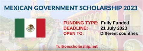 Mexican Government Scholarships 2024 | Fully Funded - Tuition Scholarships for Students