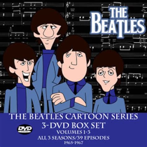 The Beatles Cartoon Series Ultimate 3 DVD Box Set | Etsy