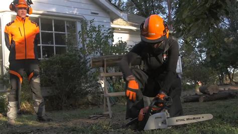 Chainsaw Safety Tips - STIHL & Interlink Training | Safety tips, Chainsaw, Tips