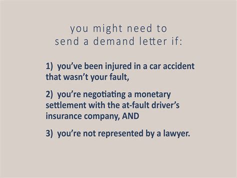 Auto Accident Demand Letter Template Attorney-written Editable Instant Download Injury Demand ...