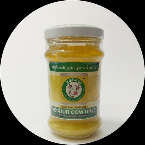 Vechur Cow Ghee Traditionally prepared vechur cow Ghee