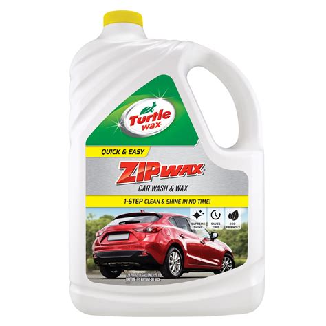 Turtle Wax Zip Wax Quick and Easy Car Wash and Wax, 1 Gallon - Walmart.com