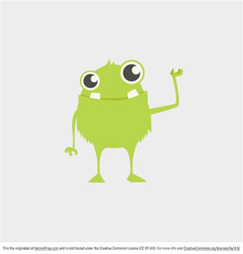 Cute Monster Vector