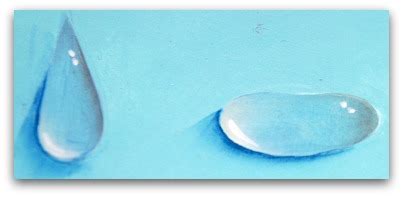 How To Paint Water Droplets