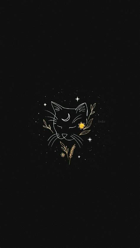 Details 57+ black cat aesthetic wallpaper super hot - in.cdgdbentre