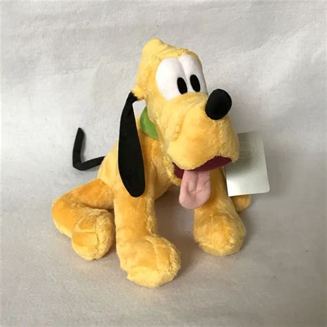 1pcs 25cm pluto stuffed doll Original Mickey Mouse Clubhouse Mickey's friend Pluto Dog Plush ...