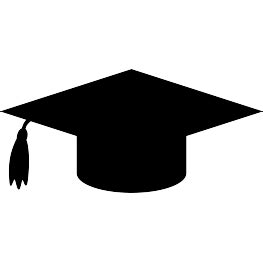 Grad Cap Silhouette - ClipArt Best