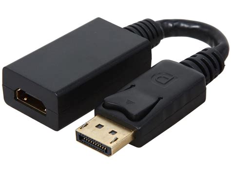 Belkin F2CD004B See Product Details Black Displayport to HDMI Adapter Cable Fema 722868663974 | eBay