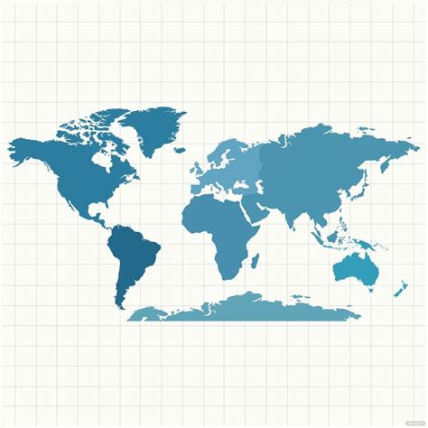 Large World Map Vector in Illustrator, SVG, JPG, EPS, PNG - Download | Template.net