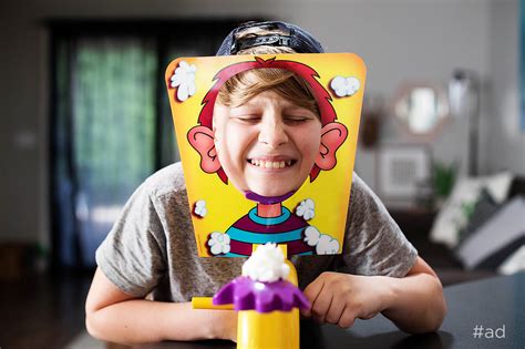 The PIE FACE Game - SOLVING SIBLING DISPUTES #ad — All for the Boys