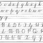 Cursive Writing The Alphabet | AlphabetWorksheetsFree.com