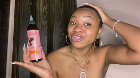 Camille rose coco nibs and honey oil for hair growth - YouTube