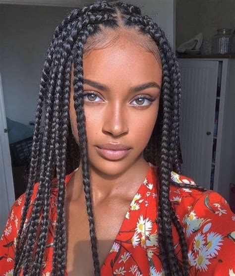 Pin by Beauty and Makeup by J.Mack on The Face in 2020 | Hair styles, Braided hairstyles, Box ...