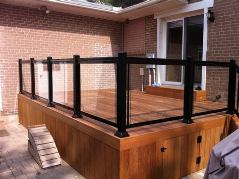 Glass railings in Mississauga, Brampton, Vaughan | Railings Vaughan, Woodbridge, Richmond Hill, GTA