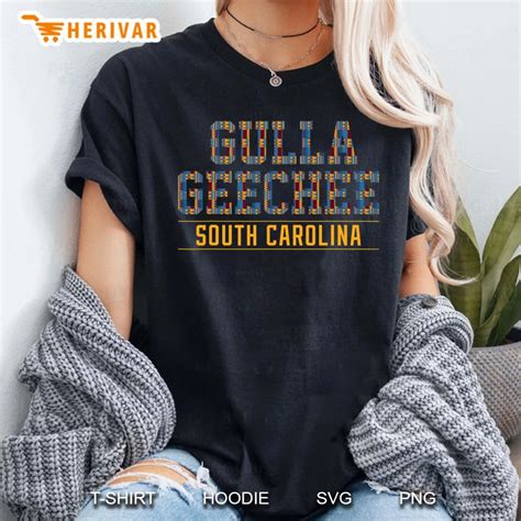 Gulla Geechee Culture South Carolina African Kente Pattern T-Shirts, Hoodies, SVG & PNG | TeeHerivar