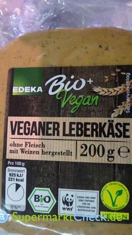 EDEKA Bio + Vegan Veganer Leberkäse: Preis, Angebote, Kalorien & Nutri-Score