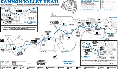 CVT Map - Cannon Valley Trail