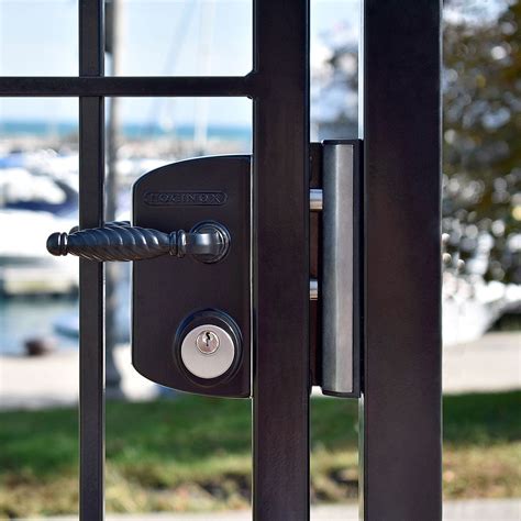 Locinox Surface Mounted 'US' Mortise Cylinder Gate Lock | Hoover Fence Co.