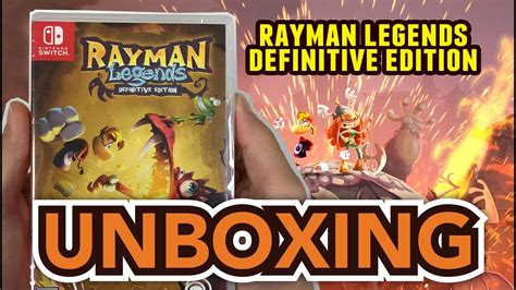 Rayman Legends Definitive Edition (Nintendo Switch) Unboxing !! - YouTube