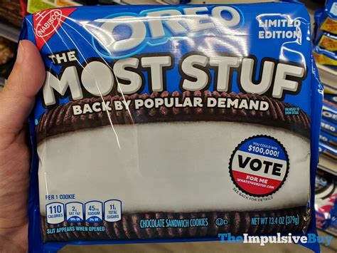 BACK ON SHELVES: Limited Edition Oreo The Most Stuf - The Impulsive Buy