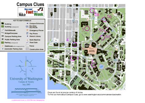 University of Washington map - University of Washington WA • mappery