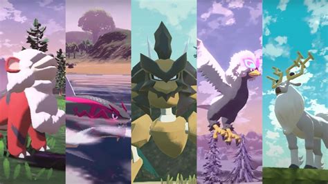 Liste des nouveaux Pokémon et formes de Pokémon Legends: Arceus - Margxt