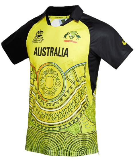 Cricket Australia 2022 Mens T20 World Cup Shirt | 2111B507.750 | SavvySupporter