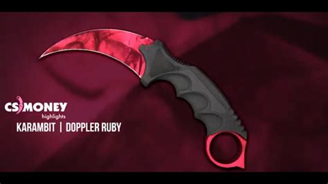 CS:GO | Karambit - Doppler Ruby - YouTube