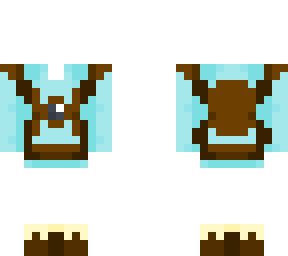 httyd shirt with harness | Minecraft Skin